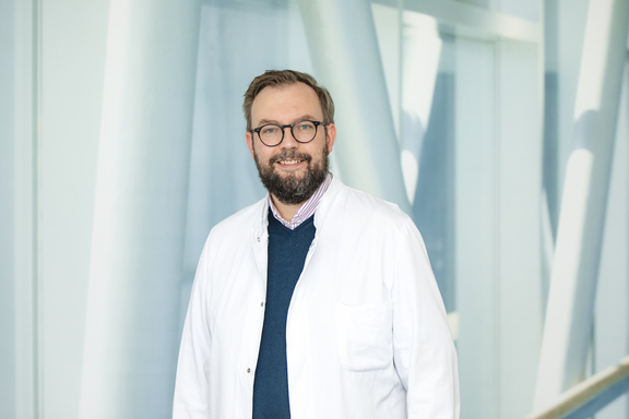 Foto von Christoph Kutschker, Chefarzt der Krankenhaushygiene